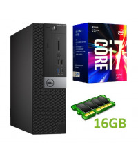 DELL Optiplex 5050 SFF Intel®QUAD Core™ i7-6700@3.4-4.0GHz|16GB RAM||256GB SSD|Windows 10/11 Professional